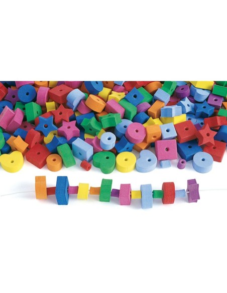 Bolsa 500 Formas goma eva Jumbo surtidas