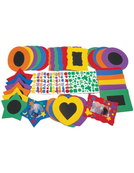 Pack 36 Grandes Marcos de foam goma eva