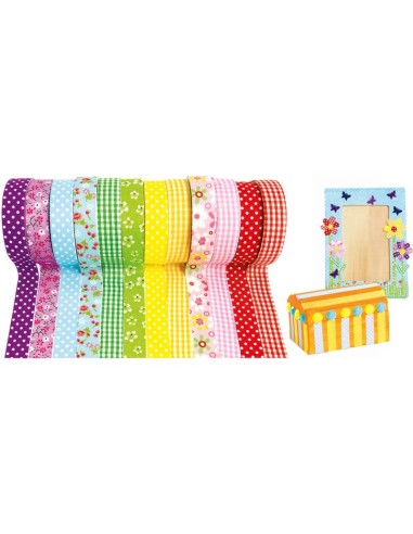 Pack 12 Cintas adhesivas de tela