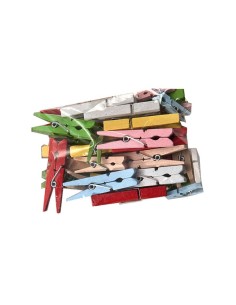 Bolsa 48 Pincitas de madera manualidades