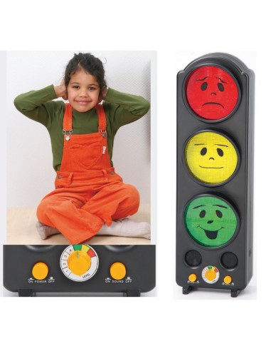 Semáforo control sonido 14 x 11 x 44 cm