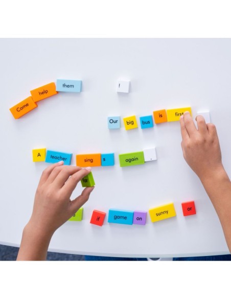 Dominó construye frases inglés. Learning