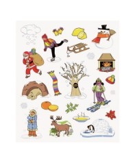 Gomets temáticos el invierno