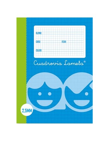 Paquete 5 Recambio cuadrovía Folio 5 mm. Lamela