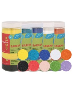 Bote 600 grs. Arena fina blanca 2