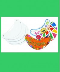 24 Viseras para decorar con hilo elástico