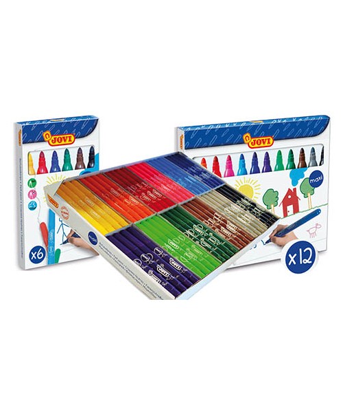 Rotulador Jovi punta gruesa - 96 unidades