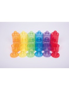 Frascos translúcidos