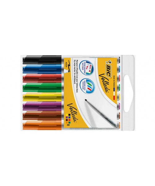 8 Rotuladores Velleda colores surtidos. Bic 2