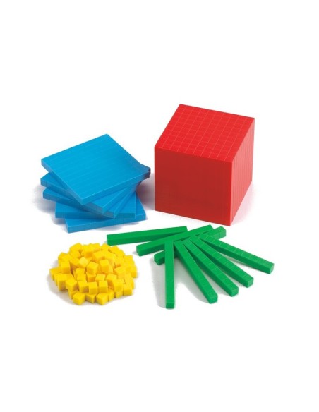 Base 10 plástico colores