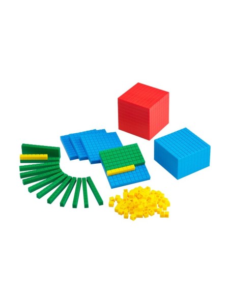 Base 10 plástico colores