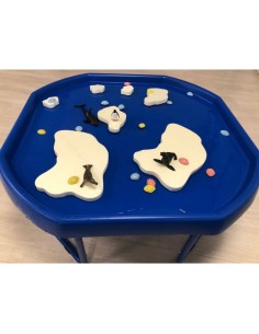 Icebergs flotantes para bandeja Tuff Tray (bandeja no...