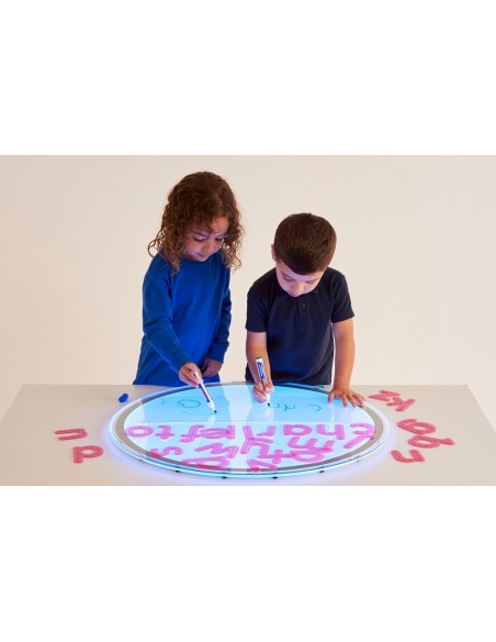 Letras minúsculas táctiles