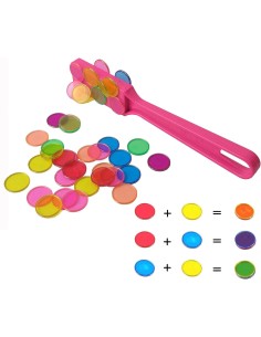 Fichas magnéticas transparentes (pala no incluida) 2