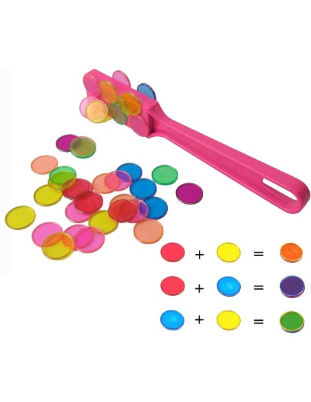 Fichas magnéticas transparentes (pala no incluida)