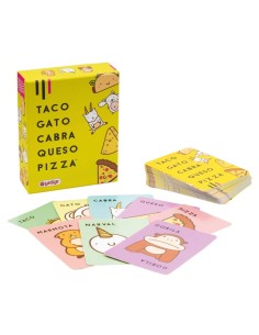 Taco, gato, cabra, queso, pizza