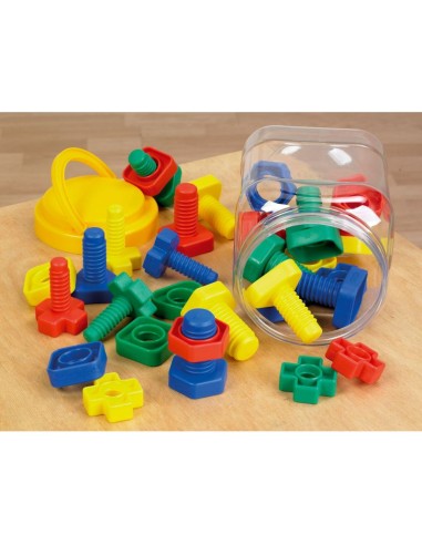 Pack de 32 piezas de 6 cm. Tuercas