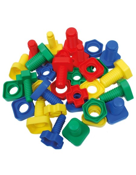 Pack de 32 piezas de 6 cm. Tuercas
