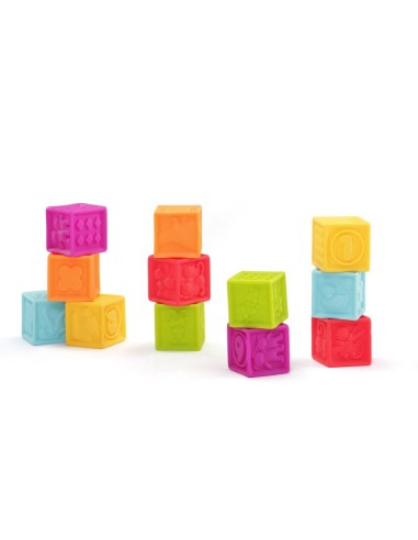 12 piezas Cubos sensoriales