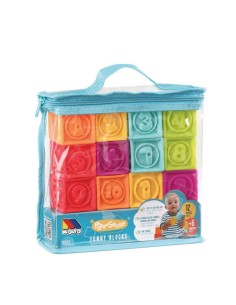 12 piezas Cubos sensoriales