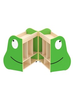 Estantería doble rana 2