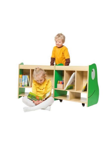 Estantería doble rana