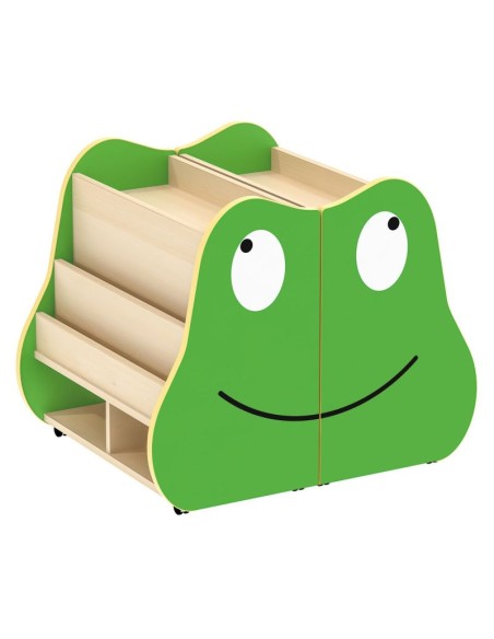 Estantería doble rana