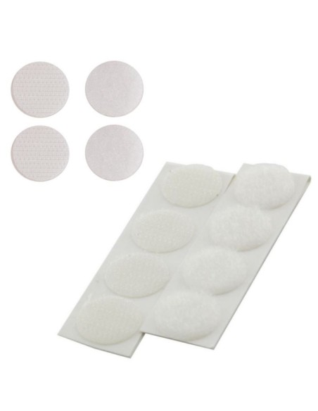 Puntos velcro adhesivos