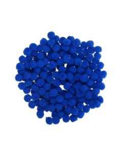 Pompones azules