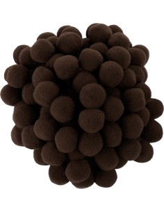 Pompones marrones