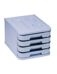 Módulo 4 cajones azul pastel 2