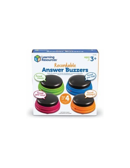 Set 4 pulsadores respuesta