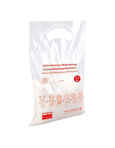 Sal para metodología Montessori - 1,3 kg.