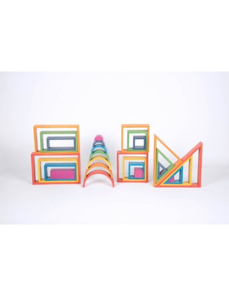 Montessori Rainbow Architect set