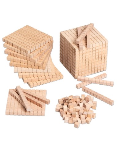 Bloques en madera multibase Base 10