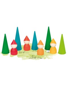 Pequeño bosque 9 piezas