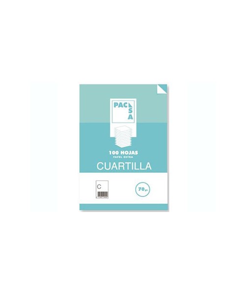 Cuartillas 100 hojas 80 grs. 2