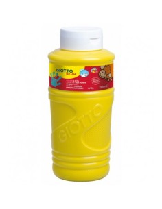 Pintura de dedos Giotto 750 ml. Amarillo
