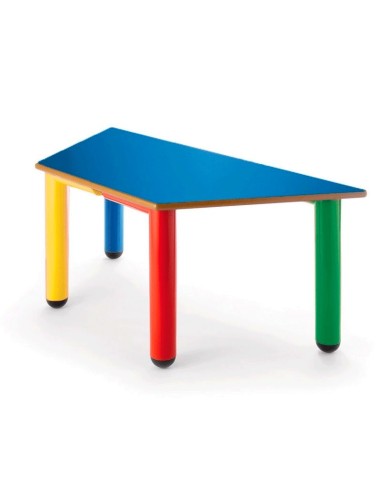 Mesa nido trapezoidal 120x60x60 cm. - 52 cm. de...