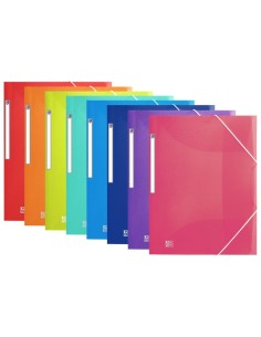 10 Carpeta A4 gomas Oxford Urban