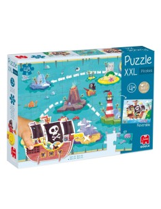 Puzle XXL piratas - 48 piezas