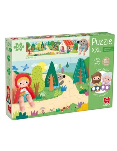 Puzle XXL caperucita roja 30 piezas. Goula