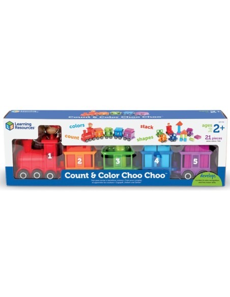 Tren Choo Choo. Números,colores. Learning