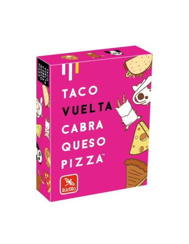 Taco, vuelta, cabra, queso, pizza
