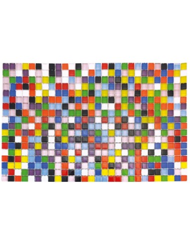 Teselas para mosaico multicolor 784 piezas