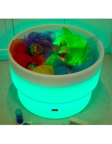 MESA DE LUZ AGUA 75CM DIÁMETRO