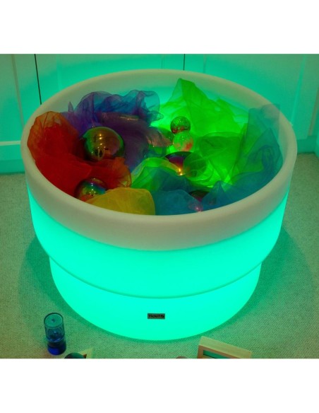 MESA DE LUZ AGUA 75CM DIÁMETRO