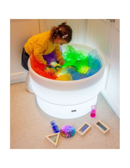 MESA DE LUZ AGUA 75CM DIÁMETRO