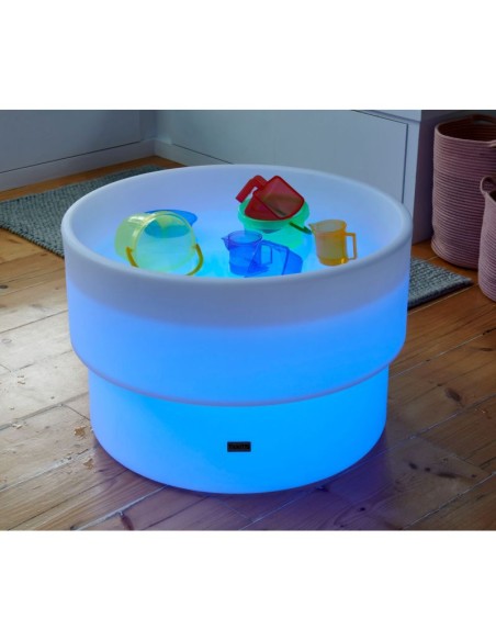 MESA DE LUZ AGUA 75CM DIÁMETRO