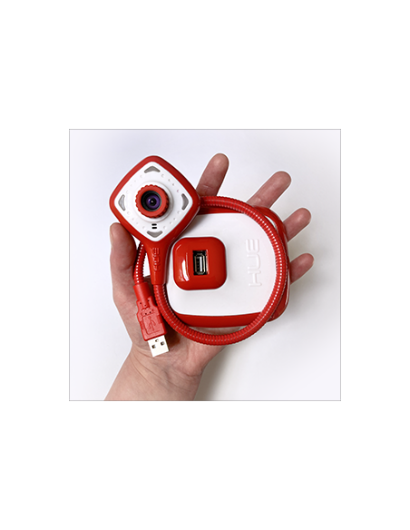 CÁMARA HUE HD PRO ROJO